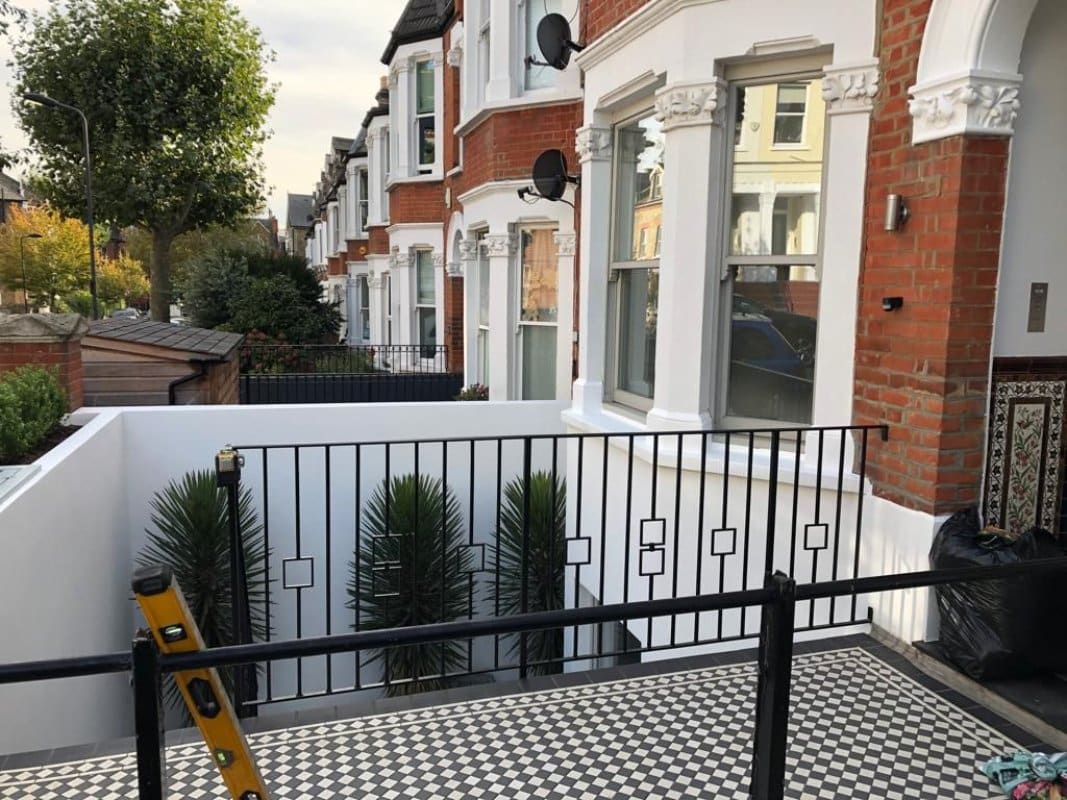 Railings by DK Metal Fabrications Ltd Steel Specialists in Ealing