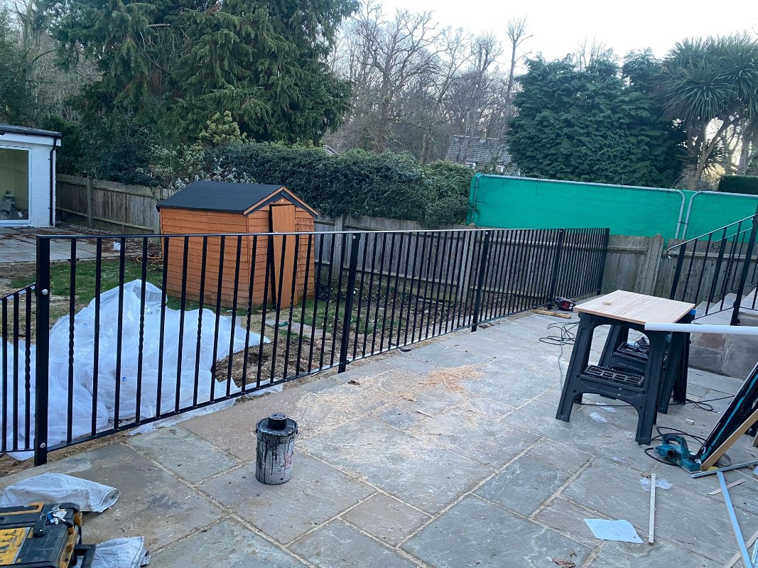 Railings by DK Metal Fabrications Ltd Steel Specialists in Ealing