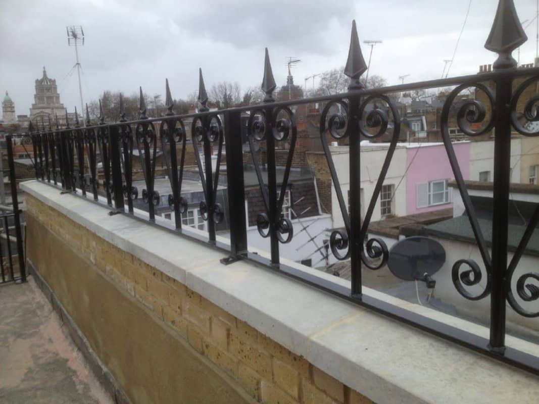 Railings by DK Metal Fabrications Ltd Steel Specialists in Ealing